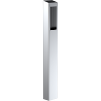 Pedestal Pro 64TOW-AIPH-05-304 47" Stainless Tower fits Aiphone GT-DMBN-SSP