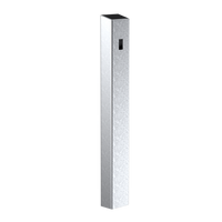 Pedestal Pro 64TOW-ALCY-02-304 47" Stainless Pedestal - Alocity F3D100 Intercom