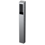 Pedestal Pro 64TOW-AXIS-05-304 47" Stainless Tower fits Axis A8207-VE Mk II Recess Mount