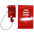 Kidde 6830-NY-F4 4-State Remote Telephone Warden Station, Flush