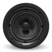 TruAudio PG-6 Phantom™ Series, 2-way in-ceiling speaker, 6.5" glass fiber woofer, 1" titanium swivel tweeter, 5-125 watts, 8 ohm