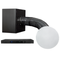 TruAudio BP-SUB-12PAK In-Ceiling 12" Passive Subwoofer and Subwoofer Amplifier Package, incl. TRU-S500DSP