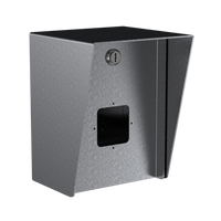 Pedestal Pro 68HOU-SALT-01-304 6"x8" Stainless Steel Housing, Salto XS Reader