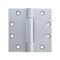 Schlage 3CB1 4.5 X 4.5 646 3-Knuckle Concealed Bearing Standard Weight Full Mortise Butt Hinge, Satin Nickel
