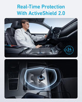 Anker 323 Car Charger (52.5 W) - detail view | Silarius