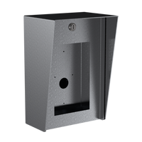 Pedestal Pro 812HOU-FANV-01-304 8" x 12" Portrait Stainless Housing fits Fanvil i16S/i16SV Flush