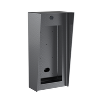 Pedestal Pro 817HOU-PAXT-01-304 8"x17" Stainless Steel Housing, Paxton Flush Mount Entry Panels