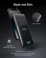Anker Prime 6-in-1 Charging Station (140W) - detail view | Silarius
