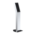 Pedestal Pro 84KIO-DOOR-03-304 53" Stainless Kiosk - DoorBird D2102KV