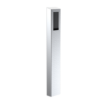 Pedestal Pro 84TOW-ZENI-01-304 54" Stainless Tower fits Zenitel TFIX, TFIE, EAPII, EAPFX Intercoms