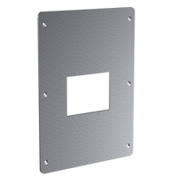 Pedestal Pro 912PLA-VERK-02-304 9X12 Stainless Retro Plate - Verkada TD53 Video Intercom