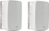 JAMO IO-5 All Weather Outdoor Speakers White Pair - front view | Silarius