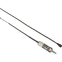 Countryman B3W4FF05BSR B3 Omnidirectional Lavalier Microphone, Black, 5' Cable, Connector Code SR