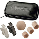 Countryman B3W5FF05LSL B3 Omnidirectional Lavalier Microphone, Light Beige, 5' Cable, Connector Code SL