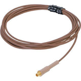 Countryman E6XOW5L2AX E6X Omnidirectional Earset Microphone, Light Beige, 2mm Cable, Connector Code AX