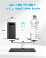 Anker Power Bank (20K, 87W, Built-In USB-C Cable) - detail view | Silarius