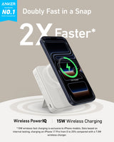 Anker MagGo Power Bank (10K) - detail view | Silarius