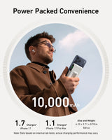 Anker MagGo Power Bank (10K) - detail view | Silarius