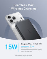 Anker MagGo Power Bank (10K, Slim) - rear view | Silarius