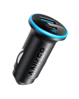 Anker 323 Car Charger (52.5 W) - front view | Silarius