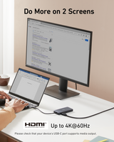 Anker 555 USB-C Hub (8-in-1) - detail view | Silarius