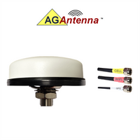 AG Antenna AG47-BW-CGW AG47 Low Profile Series Mobility 3-Lead MIMO Cellular 3G 4G 5G CBRS / GPS GNSS / WiFi Dual Band -