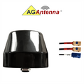 AG Antenna AG53F-BB-2WG AG53 Enterprise Series Mobility 3-Lead MIMO 2 x WiFi Dual Band / GPS GNSS - Bolt Mount Antenna w/15ft Coax Cables FK - Black