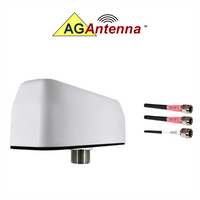 AG Antenna AG93-BW-2WG AG93 Low Profile Series Mobility 3-Lead MIMO 2 x WiFi Dual Band / GPS GNSS - Bolt Mount Antenna w