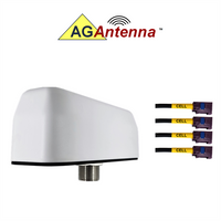 AG Antenna AG94F-BW-4C AG94 Low Profile Series Mobility 4-Lead Multi-MIMO 4 x Cellular 3G 4G 5G CBRS - Bolt Mount Antenn