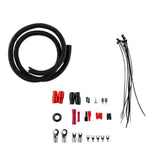 4-GA CCA Amplifier Installation Kit - RED - detail view | Silarius