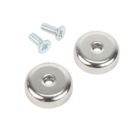AMG Systems AMGMNT-MAG-02 Magnetic Mounting Kit for AMG260M, AMG265M and AMGPSU 120/240W, Includes 4x Magnets, 4x M2.5 x 12 CSK Torx / 4x M3 x 10 CSK Pozi Mounting Screws / 1x T8 Torx Key