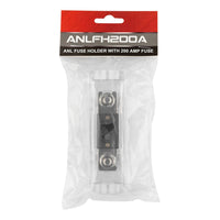 DS18 ANLFH200A Square ANL Fuse Holder With 200 Amp Fuse - front view | Silarius