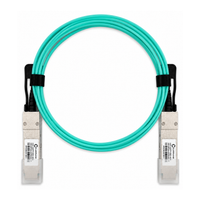 Cleerline AOC-QSFP100G-02m QSFP28 100G Active Optical Cable, Multimode OM4, 2m