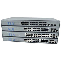 American Fiberteck AFI510-24GAT-2C-P460 24-Port Power over Ethernet Plus Switch