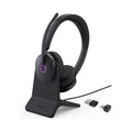 Yealink BH74-WCS-UC-USB Bluetooth Wireless Headset with Charging Stand, UC, USB-C/A