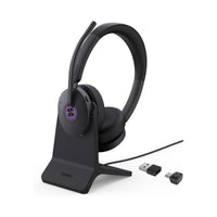 Yealink BH74-WCS-UC-USB Bluetooth Wireless Headset with Charging Stand, UC, USB-C/A