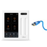 Brilliant BCPPOE-WH2 PoE Smart Home Control Panel, 2-Gang, White