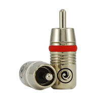 Cleerline BCRCAP10 RCA Male Connectors BC Series 10 Pack