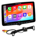 BOSS Audio Elite BE10ACP.WXC 10.1" Single-DIN Floating-Screen Car Stereo with Wireless CarPlay, Android Auto & Backup Camera