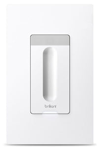 Brilliant BHS120US-WH1 Smart Dimmer Switch with Motion Sensor, White