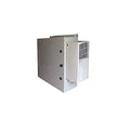 Mier BW-1248ACESS 24" x 24" x 8" NEMA 4X Stainless Steel Enclosure with 800 BTU AC Unit, Thermostat, Gray