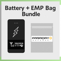 Prepper Disk EMP Bag and Battery Bundle