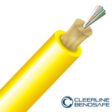 Cleerline TN024S2D9YP BendSafe 24 Strand OS2, Distribution Tight Buffer, Plenum Indoor/Outdoor - 1000ft Spool