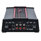 CANDY Compact Full-Range Class D 5-Channel Amplifier 2000 Watts - rear view | Silarius