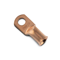 2/0-Ga Copper Ring Terminals Pack of 10 - front view | Silarius
