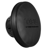 NXL 6.5' 2-Way Coaxial Marine Speaker With LED RGB Lights 100 Watts Rms 4-Ohm - Black Carbon Fiber - detail view | Silarius