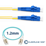 Cleerline CTG-S4B-02LULU-20m SSF™ OM4 LC/UPC-LC/UPC Patch Cord 1.2mm 20m
