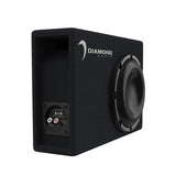 Diamond Audio DESMB8A Diamond Elite DES 8" Slot-Vented Active Subwoofer Enclosure, 250W RMS