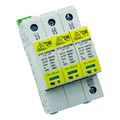 DITEK DTK-DR600P4 Series DIN Rail Surge Protector Device, 347/600V Wye
