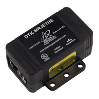 DITEK DTK-MRJETHS Ethernet Surge Protector,CAT5e, CAT6 and CAT6A Data Lines